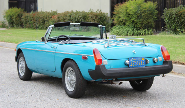 1976 MG MGB -B Roaster, 100% Rust Free California Car - photo 10