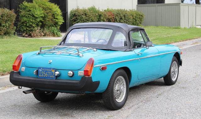 1976 MG MGB -B Roaster, 100% Rust Free California Car - photo 11