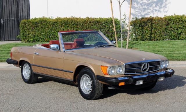 California Original, 1980 450 SL (w107), 100% Rust Free, 74k Orig, One Owner, A+ 1980 Mercedes-Benz SL-Class 450 SL, 74k Orig, California One Owner