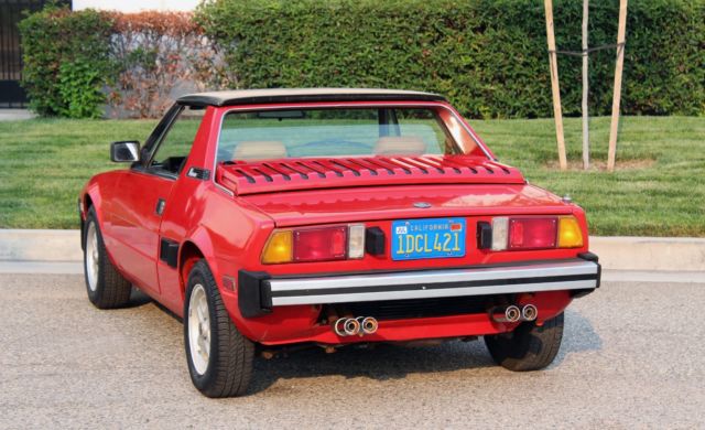 1981 Fiat X-1/9 X-1/9, California Car, 80k Miles, Rust free - photo 11