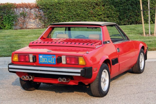 1981 Fiat X-1/9 X-1/9, California Car, 80k Miles, Rust free - photo 12
