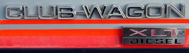 1986 Ford E-Series Van 250 XLT Diesel Super Club (11 Pass) Wagon - photo 2