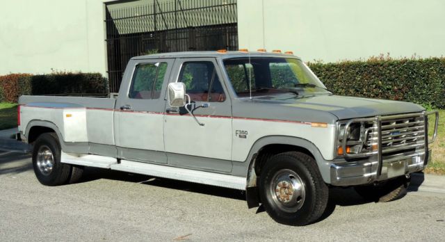 1986 Ford F-350 Diesel, California Crew Cab Dually, 1 Ton