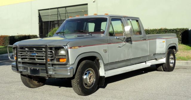 1986 Ford F-350 Diesel, California Crew Cab Dually, 1 Ton - photo 6