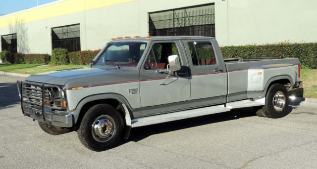1986 Ford F-350 Diesel, California Crew Cab Dually, 1 Ton - photo 7