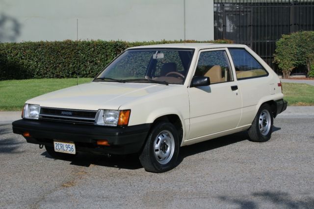 California Original, 1986 Toyota Tercel, 4Spd, One Owner, 94k Orig Miles, 35 mpg 1986 Toyota Tercel 4 Spd, 35 mpg's, One owner