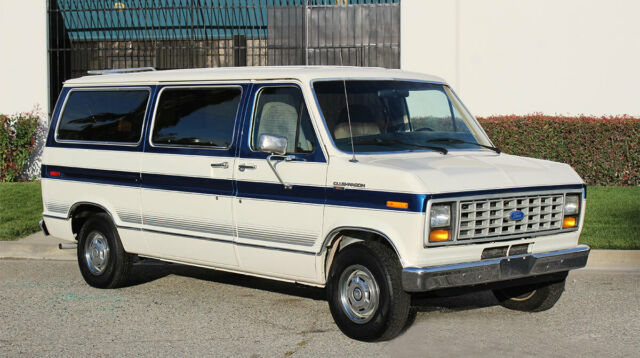 California Original, 1989 Ford E150, Club Wagon, Two Owner, 100% Rust Free 1989 Ford E-Series Van Club Wagon XL, 100% Rust Free, (310)259-5383