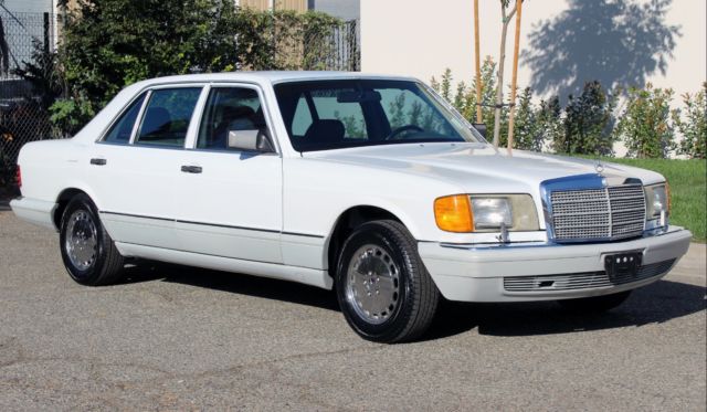 California Original, 1989 Mercedes Benz 420SEL (126), One Owner, 139k Orig Miles 1989 Mercedes-Benz 400-Series 420 SEL, One Owner, 100% Rust Free California Car