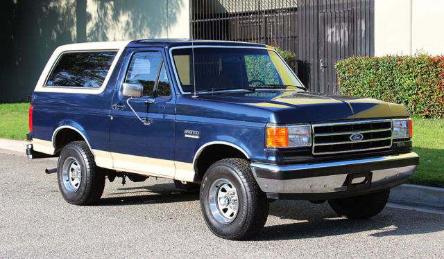 1990 Ford Bronco 4x4 Eddie Bauer, California Bronco - photo 4