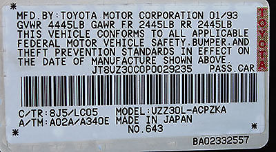 1993 Lexus SC California Original, 100% Rust Free, Runs A+ - photo 13