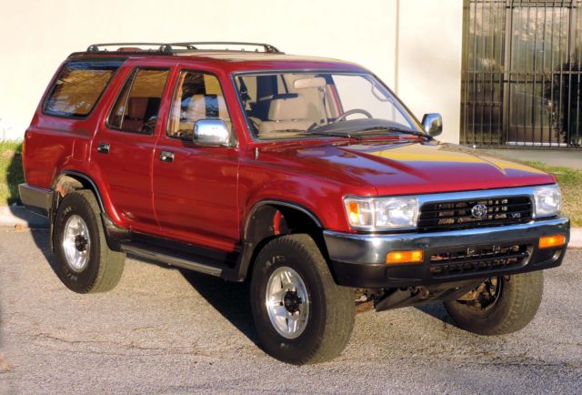 1994 Toyota 4Runner SR5 4x4, 5 Spd, 100% Rust Free California SUV