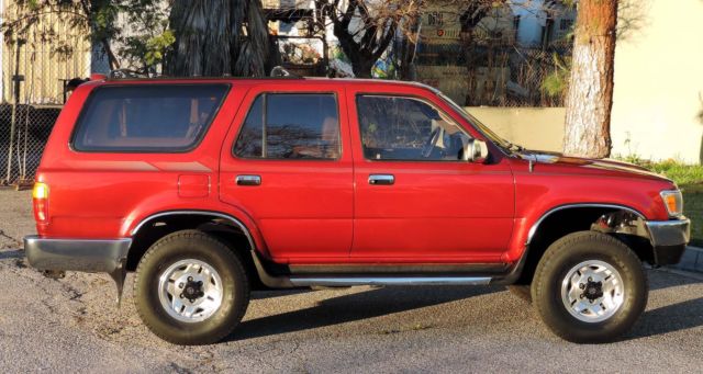 1994 Toyota 4Runner SR5 4x4, 5 Spd, 100% Rust Free California SUV - photo 4
