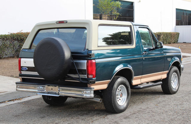 1994 Ford Bronco Eddie Bauer, One Owner California SUV - photo 11