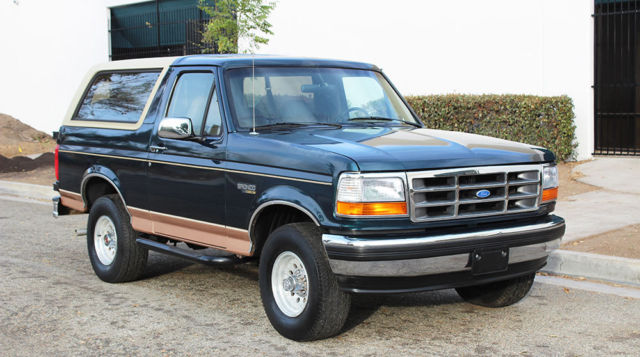 1994 Ford Bronco Eddie Bauer, One Owner California SUV - photo 5