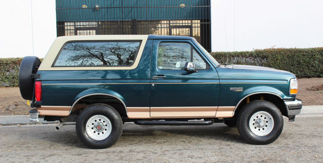 1994 Ford Bronco Eddie Bauer, One Owner California SUV - photo 6