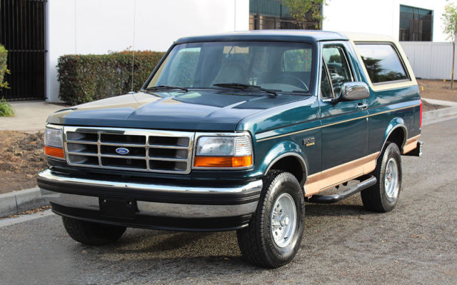 1994 Ford Bronco Eddie Bauer, One Owner California SUV - photo 8