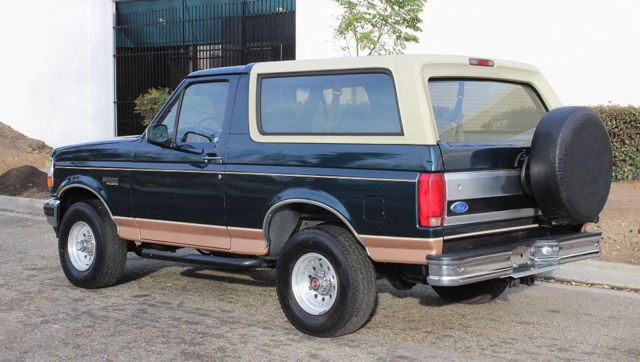 1994 Ford Bronco Eddie Bauer, One Owner California SUV - photo 9
