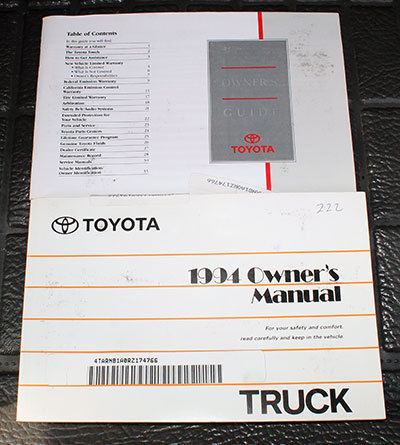 1994 Toyota Pickup California Original, Short bed, Runs A+ - photo 13