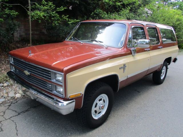 California Original Suburban K10 K20 K30 Other Pickup Truck Blazer CA GMC 1983 Chevrolet C-10 Silverado 3/4 Ton 4X4 6.2L Diesel 1 Owner Garaged