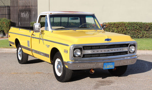 1970 Chevrolet C/K Pickup 2500 Custom Camper, One Owner, 81k Orig Miles