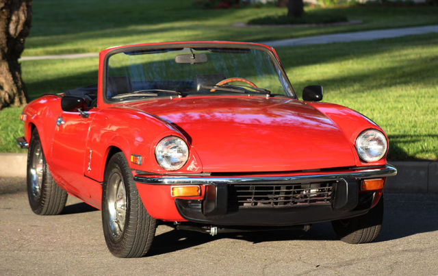 1976 Triumph Spitfire Roadster, 100% Rust Free California Car - photo 3