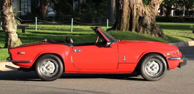 1976 Triumph Spitfire Roadster, 100% Rust Free California Car - photo 4