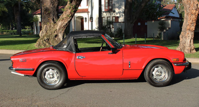1976 Triumph Spitfire Roadster, 100% Rust Free California Car - photo 5