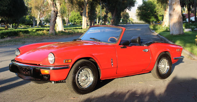 1976 Triumph Spitfire Roadster, 100% Rust Free California Car - photo 8