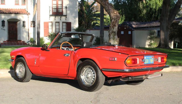 1976 Triumph Spitfire Roadster, 100% Rust Free California Car - photo 9