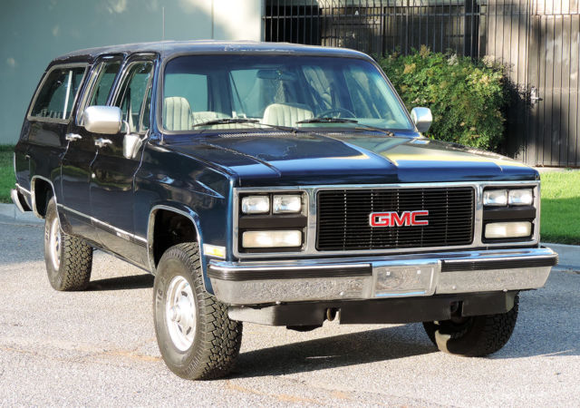 1989 GMC Suburban SLE, 4x4, 1/2 Ton, California SUV