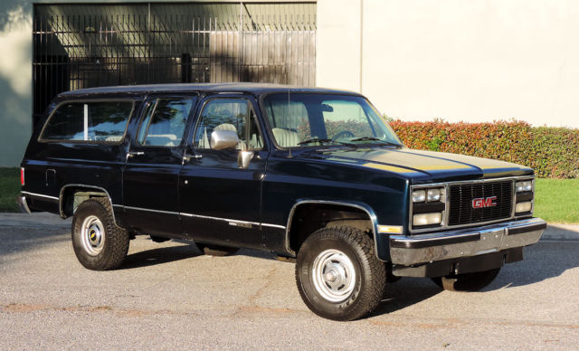 1989 GMC Suburban SLE, 4x4, 1/2 Ton, California SUV - photo 3