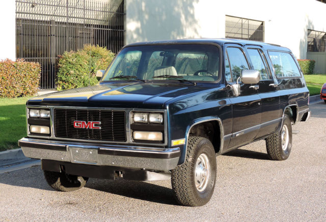 1989 GMC Suburban SLE, 4x4, 1/2 Ton, California SUV - photo 6