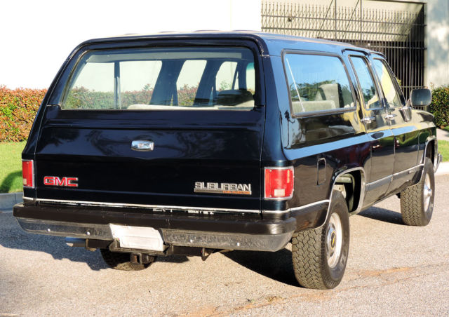 1989 GMC Suburban SLE, 4x4, 1/2 Ton, California SUV - photo 7