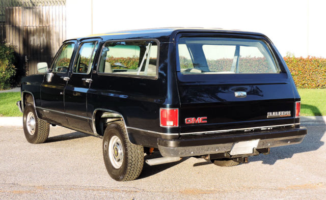 1989 GMC Suburban SLE, 4x4, 1/2 Ton, California SUV - photo 8