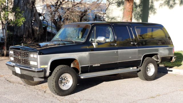 1989 Chevrolet Suburban 1500 Silverado 4x4, California One Owner - photo 6