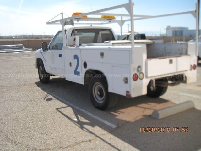 California rust free Chevy C/K 3500 7.4 big block 1989 utility body service bed 1989 Chevrolet C/K Pickup 3500