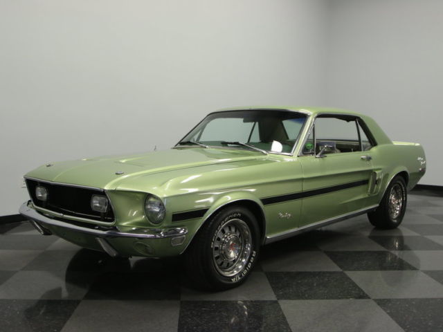 CALIFORNIA SPECIAL, J-CODE 302 V8, MARTI REPORT, CORRECT COLORS, GREAT CAR! 1968 Ford Mustang California Special