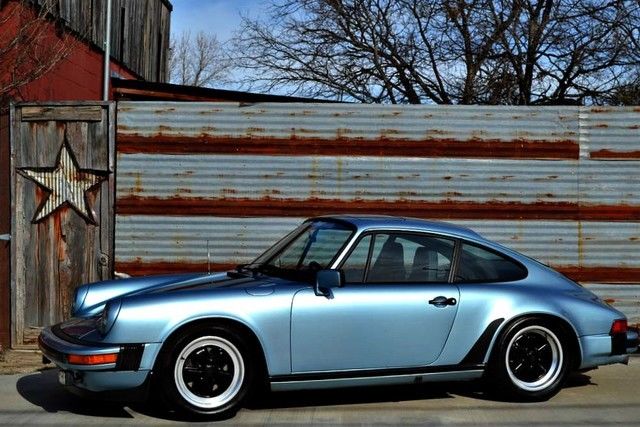 Call 214-893-3976~1981 911 SC~Light Blue Metallic~Blue Interior~Well Maintained~ 1981 Porsche 911 SC Coupe 2-Door