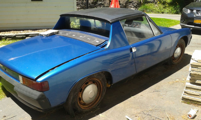 Calling all Collectors!! Low Reserve! Blue 1973 Porsche 914 Targa. 1973 Porsche 914