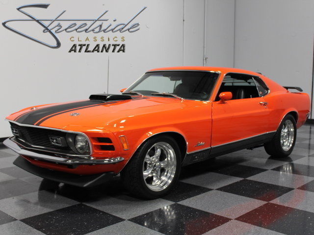 CALYPSO CORAL BEAUTY, FRESH RESTORATION, 408 STROKER, TREMEC 5-SPEED, R134A A/C! 1970 Ford Mustang