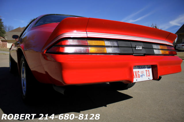1981 Chevrolet Camaro Z28 Z-28 Z 28 T-TOPS 350 v8 Retro Sound HOT WHEELS - photo 10
