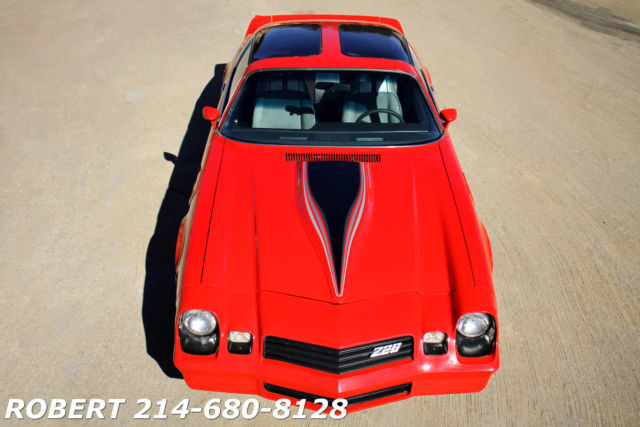 1981 Chevrolet Camaro Z28 Z-28 Z 28 T-TOPS 350 v8 Retro Sound HOT WHEELS - photo 5