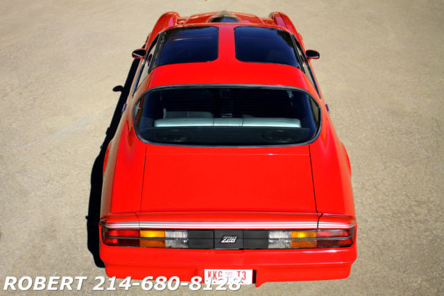 1981 Chevrolet Camaro Z28 Z-28 Z 28 T-TOPS 350 v8 Retro Sound HOT WHEELS - photo 6