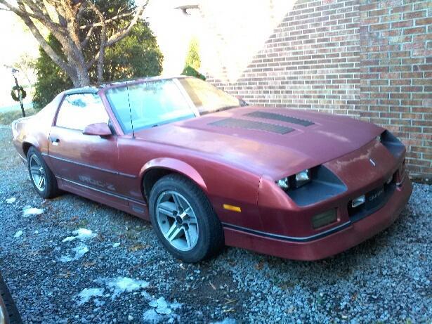 CAMARO Z28 IROC 1987 1987 Chevrolet Camaro iroc