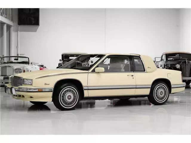 Cameo Ivory over Yellow | Please "See full description" for more photos/info 1990 Cadillac Eldorado Biarritz Coupe