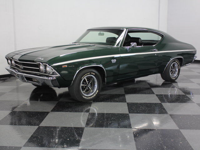 CANADIAN BUILT SS CHEVELLE, NICELY BUILT 454 BIG BLOCK, 4 SPEED, FATHOM GREEN 1969 Chevrolet Chevelle SS
