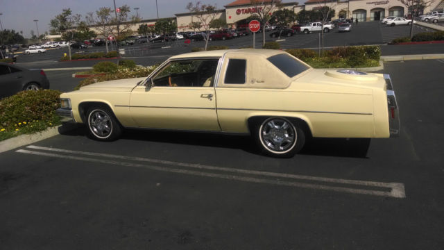 Canary Yellow, clean interior, 1978 Cadillac DeVille