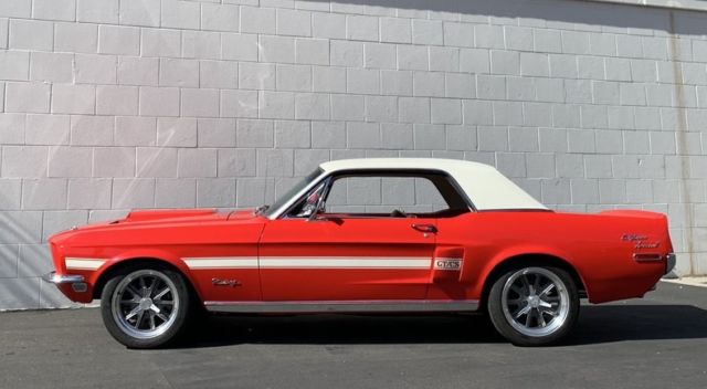 Candyapple Red Ford Mustang CS/GT Resto-Mod with 215 Miles available now! 1968 Ford Mustang CS/GT Resto-Mod --