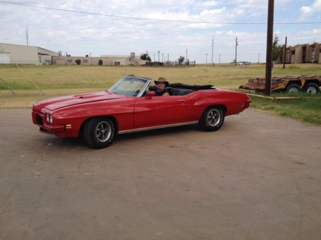 car 1971 Pontiac Lemans Sport coupe Convertible 1971 Pontiac Le Mans