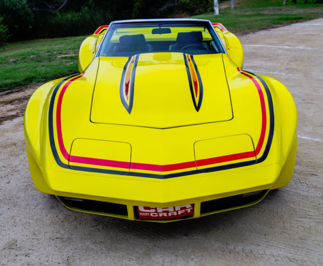 Car Craft Corvette, Magazine cover car, IMSA Greenwood race body, convertible, 1968 Chevrolet Corvette IMSA